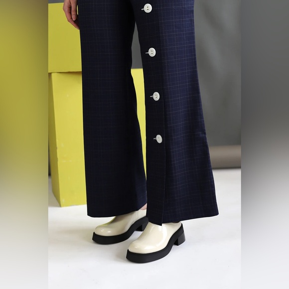 Miista Odile Leather Mules – Beige / Black – Size 8.5 (EU 39) - Picture 3 of 9